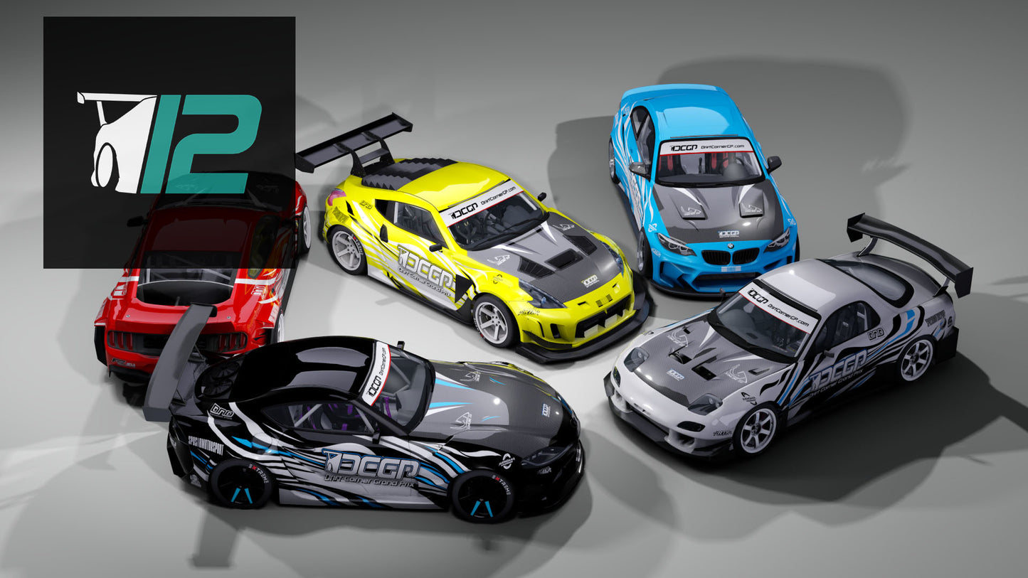 DCGP 12 (2025/26 S12) Assetto Corsa BASE Drift Tune Setup BUNDLE