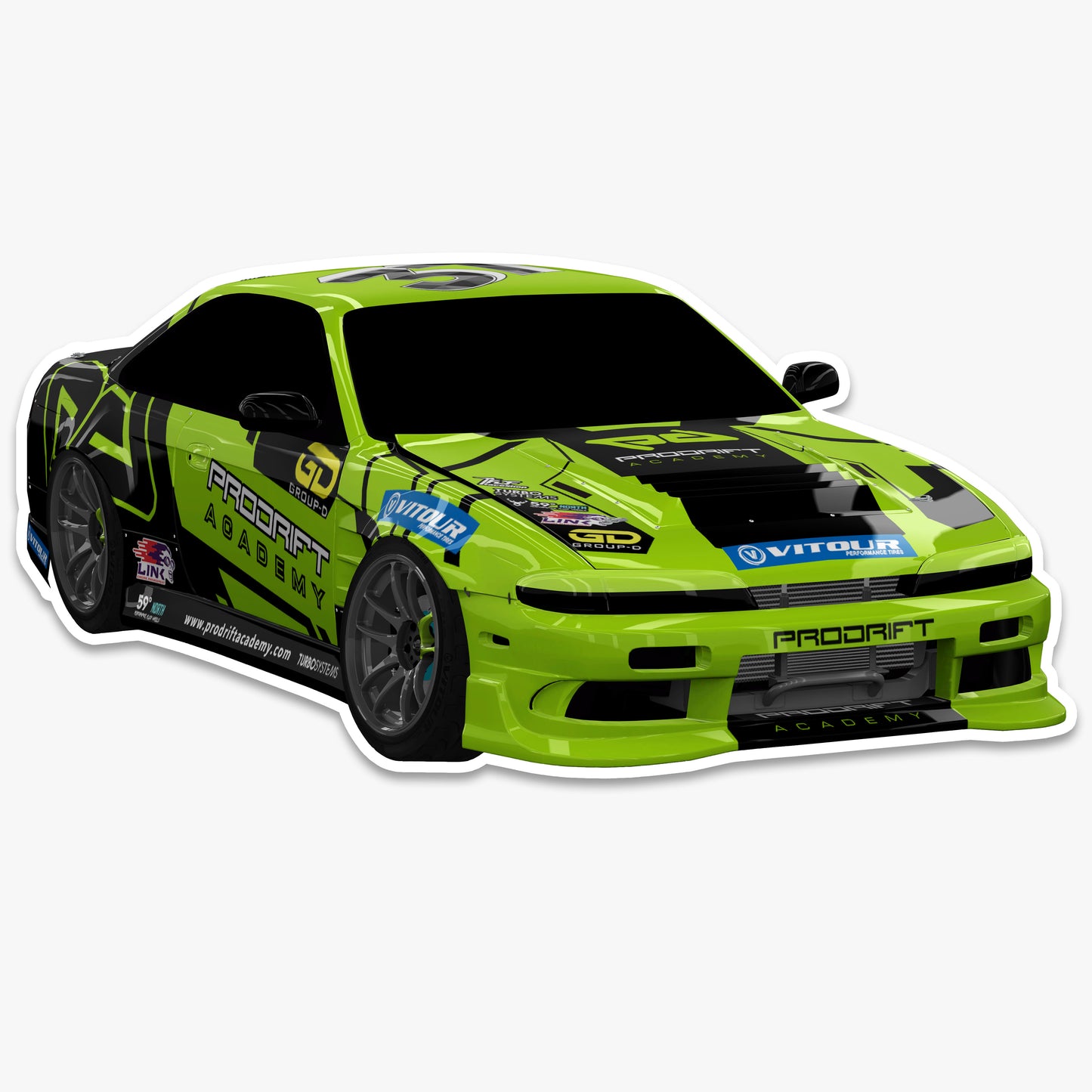 PDA S14 Sticker